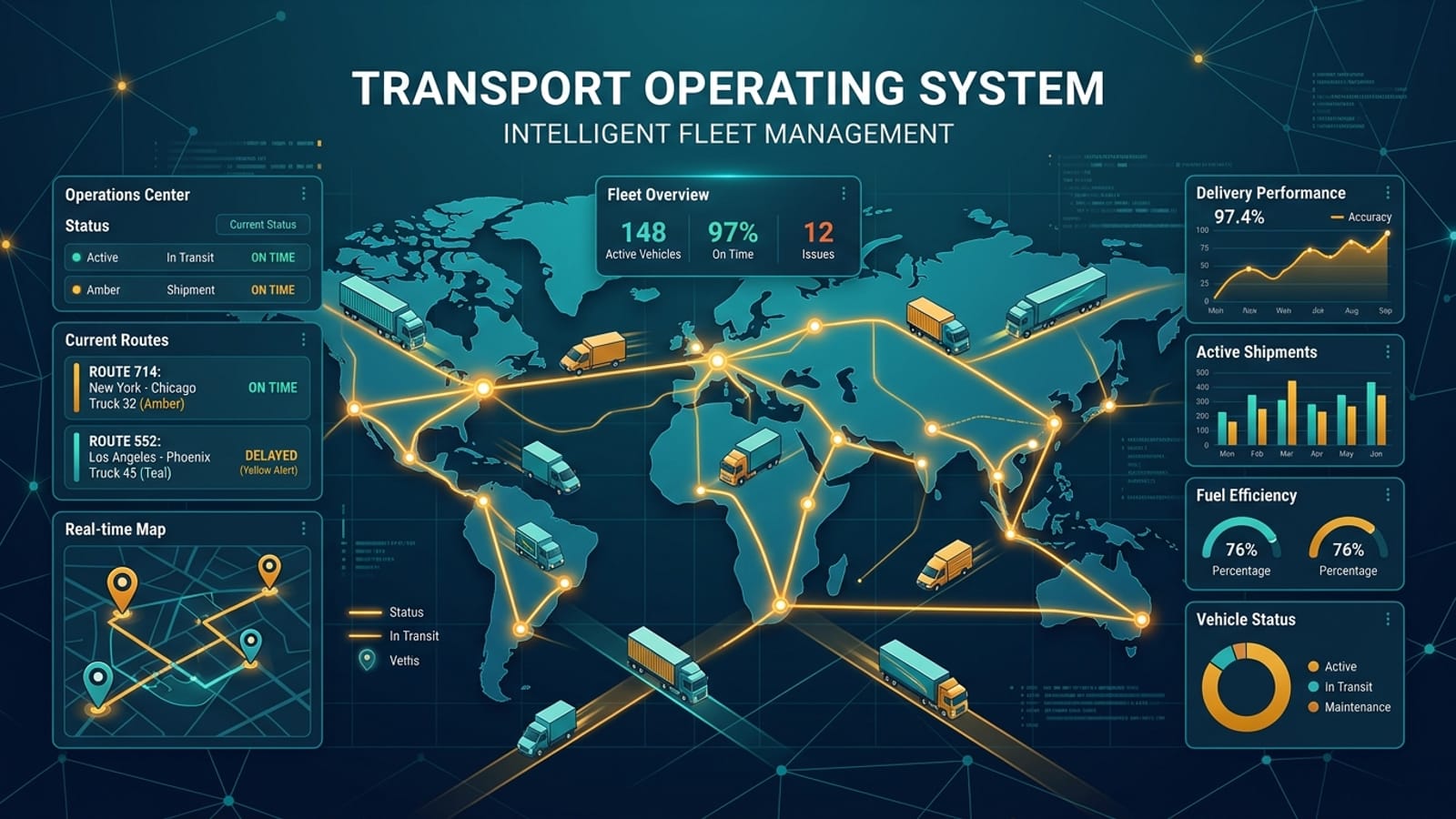 Transport dashboard